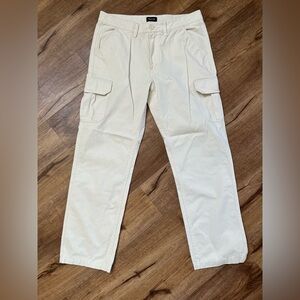 Brixton Men's Light Tan Cargo Pants